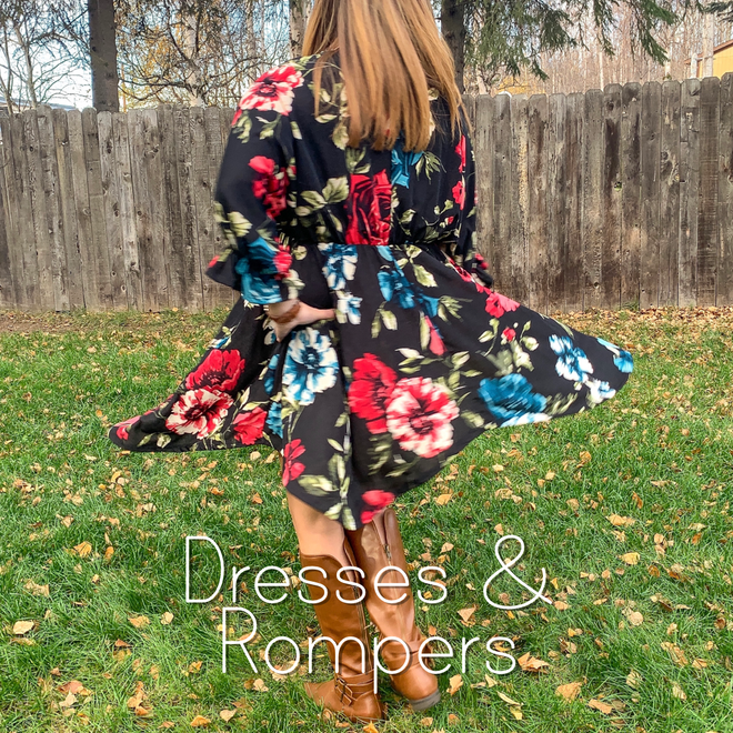 Dresses and Rompers