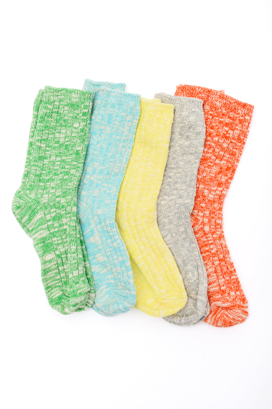 Sweet Heathered Scrunch Socks