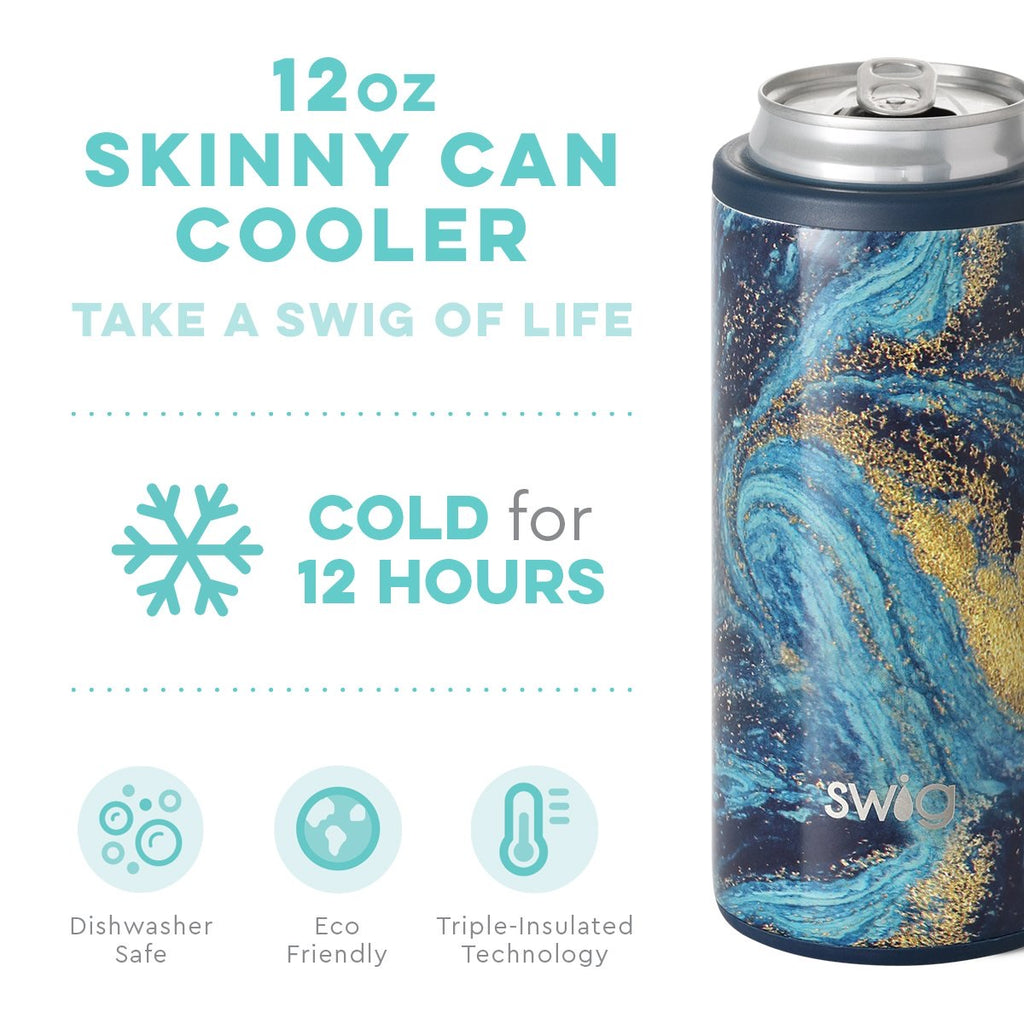 Starry Night Swig 12oz Skinny Can Cooler