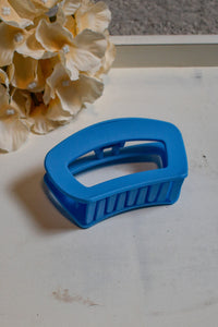 The Minimalist Open Side Claw Clip in Sky Blue
